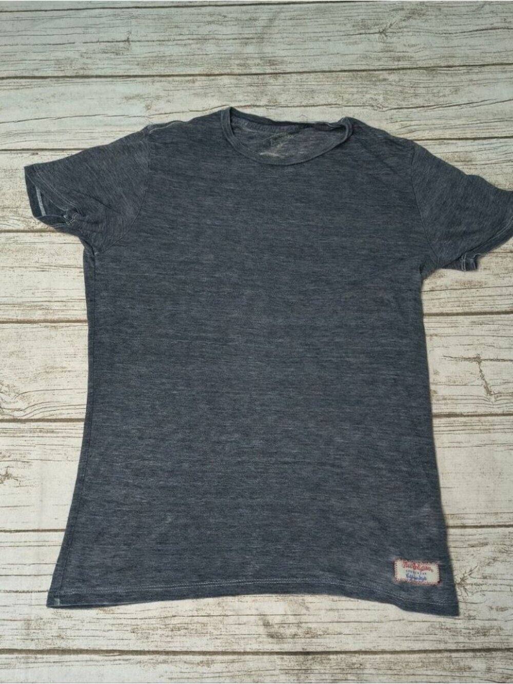 Vintage True Religion Grey T Shirt Made In USA Y2k Size Small